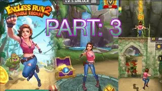 Endless Run Jungle Escape 3 vs Endless Run Jungle Escape Games Gameplay (Android/iOS)