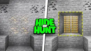 Most Secret Cave Base in Minecraft Hide Or Hunt!