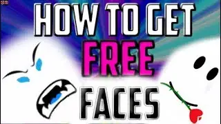 HOW TO GET FREE FACES ON ROBLOX! (2020) + GIVEAWAY |FREE|NO SURVEY|NO HUMAN VERIFICATION|