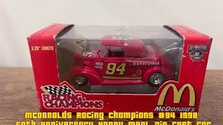 McDonalds Racing Champions #94 1998 50th Anniversary Happy Meal Die Cast Car