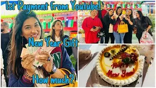 My 1st Youtube Payment MashAllah❤️ || New Year With Burj Khalifa Fireworks || Taani Rixvi
