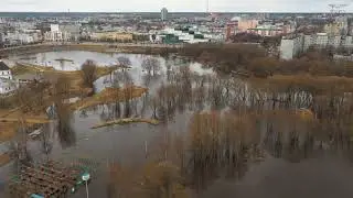 Паводок в ландшафтном парке Тьмака