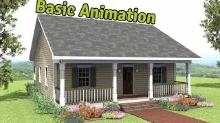 3D House Animation In Maya # 01