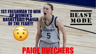 Paige Bueckers becomes 1st Female Freshman to win NCAA Player of the Year (March 31, 2021)