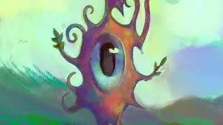 Plains Creature | A Procreate Surreal Illustration