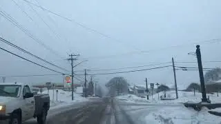 Driving in Tignish, Prince Edward Island
