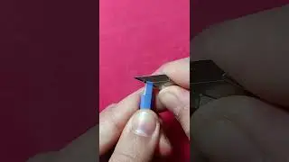 E | Pencil carving | DIY Crafts | ASMR   