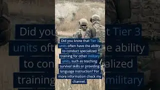 Tier 3 Units hard training