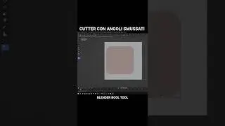 Blender Bool Tool: Come attivare il bevel sul cutter
