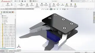 Design a Gripper Use Solidworks