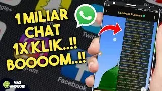 Cara Bom Chat WhatsApp - Tanpa Aplikasi Spam WA Chat Terbaru 2020 di HP Android