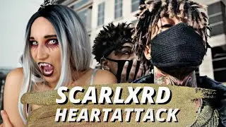 SCARLXRD - HEART ATTACK| Реакция ВАМПИРА