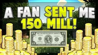 A FAN SENT ME 150 MILL ON SKYBLOCK!