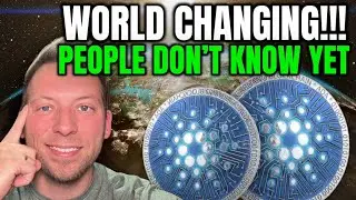 CARDANO ADA - THIS WILL CHANGE THE WORLD!!! PEOPLE DON'T KNOW IT YET!