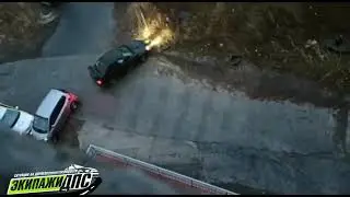 Во Владивостоке "Субару" победил гололёд