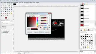 GIMP занятие 08 Пипетка, как узнать цвет на изображении