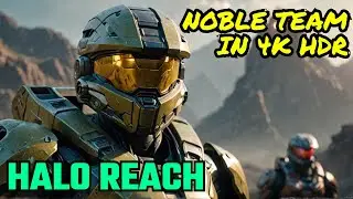 HALO REACH Noble Team INTRO In HDR RTX 4060 OC I5 13600K