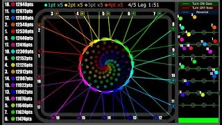 The Laser Battle in Algodoo #algodoo #marblerace #marblerun