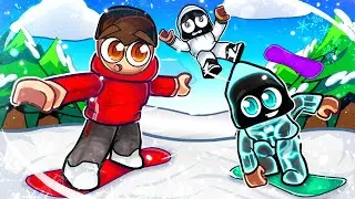 Roblox Snowboard Obby!