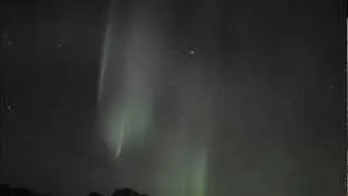 Aurora Borealis, the Northern Lights in April