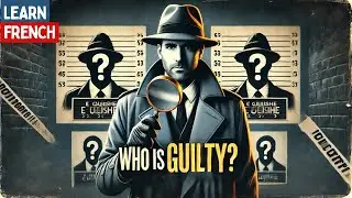 Learn French with a Mystery Story (A1-A2) 🕵️‍♂️ | Improve Vocabulary & Listening Skills