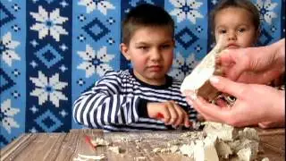 Раскапываем кости динозавра T-REX