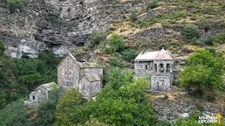 Flight Over Kobayr Monastery Complex