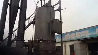 Газогенератор на мусоре (промышленный)