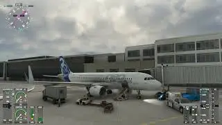 Microsoft Flight Simulator: Airbus A320 Neo (LKPR Ruzyně Praha- LIRF Rome)