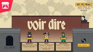 Voir Dire - An absurd jury-packing auto-battler created in 48 hours for Ludum Dare 55!