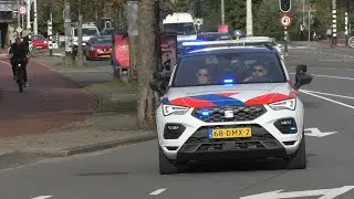 [ Rijopleiding ] Politie Brandweer Kmar en Ambulance met spoed in Amsterdam