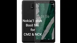 Nokia 1 Plus 2019 FRP bypass With CM2/NCK Box including Boot/DA file.