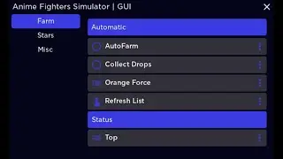 [UPDATE🏝️] Anime Fighters Simulator Script - Auto Farm / Auto Open Stars & More *PASTEBIN 2023*
