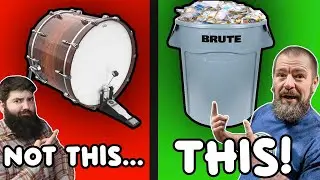 We Made a Drum Set out of JUNK - Stephen Taylor & rdavidr