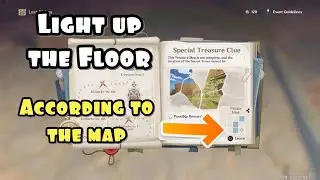 Light up the Floor according to the map | Genshin Impact