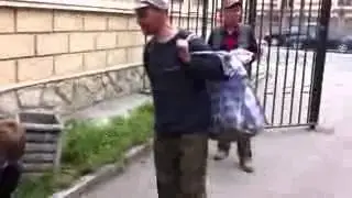 Прикол после Клуба )) 7 утра Санкт Петербург ,Mazza Russia 2012   YouTube XD