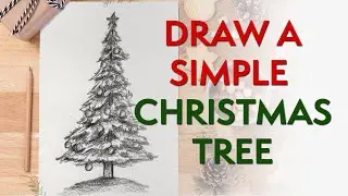 Draw Along: The Quick and Easy Christmas Tree Challenge!