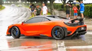 Central Florida Cars and Coffee RAIN | Pullouts, Burnouts and Flybys | October 2024 #carsandcoffee