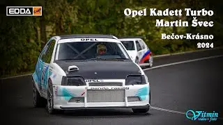 Martin Švec - Opel Kadett Turbo - Bečov-Krásno 2024 - EDDA CUP