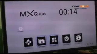 MXQ PLUS TV BOX+i8 AIR MOUSE