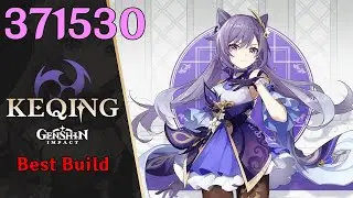 Keqing 52k To 371k Damage Showcase | Best Keqing Build Genshin Impact