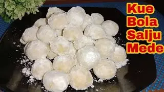 Kue Bola Salju Mede || Lumer di mulut || Kue Lebaran