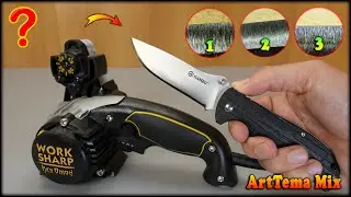 Work Sharp Ken Onion! Do Electric Sharpeners Actually Work with Folding Knives? Under the Microscope