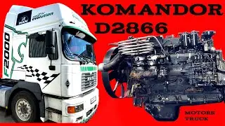 MAN F2000 internal combustion engine repair, part 2 installation