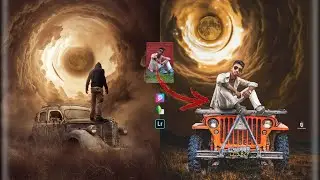 New Moon Light Manipulation | Photo Editing PicsArt Tutorial | Snapseed Editing | Lightroom Mobile