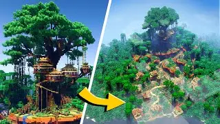Minecraft 1.20 Jungle Biome Transformation