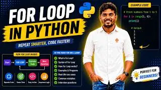 For Loop in Python | Python Tutorial for Beginners
