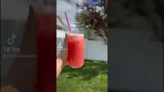 strawberry water recipe🍓 #recipe #strawberry #springdrink #drink #summer #summerdrink #drinkrecipe