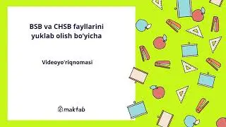 BSB va CHSB fayllari