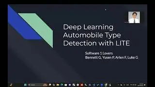 Deep Learning Automobile Type Detection With LITE